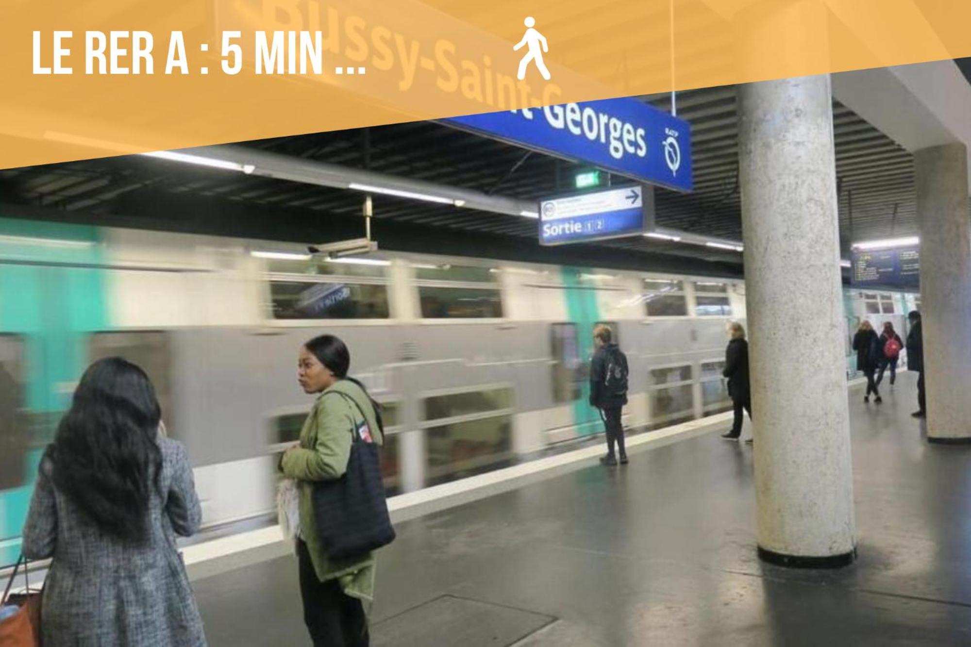 6Personne,10Mn De Disney,30Mn De Paris,Parking Bussy-Saint-Georges Eksteriør bilde